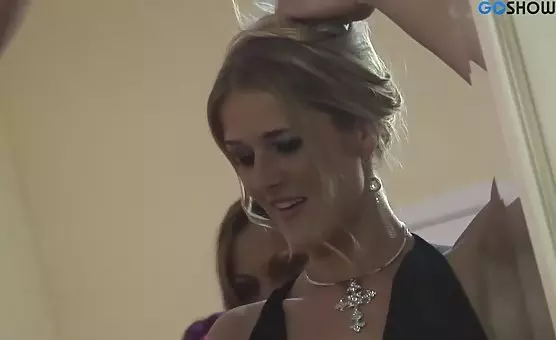 Slutty Bitches Horny Studs Engage in Wild Threesomes