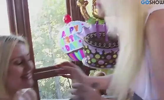 Lesbian Blondes Naughty Sluts with Big Boobs and Wet, Juicy Orgasm Fun