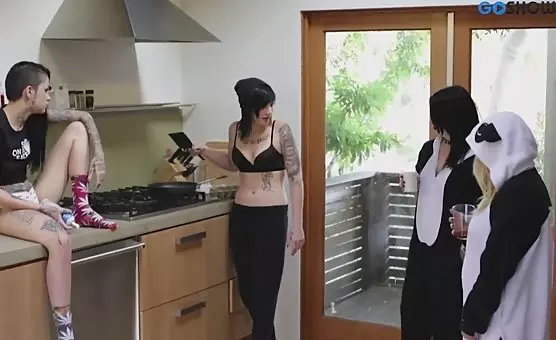 Couple of Tatted Lesbian Lovers
